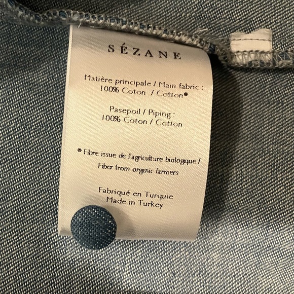 Sezane Lamie blouse 36 NWT - Picture 6 of 6